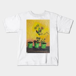 Corfu, Flowers Kids T-Shirt